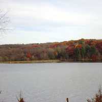 Lake and Forest in Govenor Dodge State Park, Wisconsin