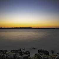 Dawn over lake Mendota