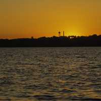 Beginning of Sunrise across lake Mendota