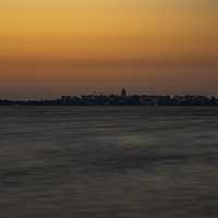 Madison at Daybreak across Mendota