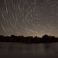 Star Trails in the sky