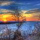 Scenic Sunset on the Great River Trail, Wisconsin