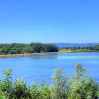 View of the River on the Great River Trail, Wisconsin