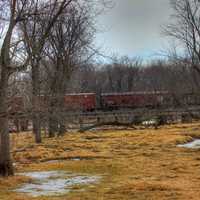 A few Railcars on the Great River Trail, Wisconsin