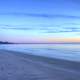 Dawn over lake Michigan at Harrington Beach State Park, Wisconsin