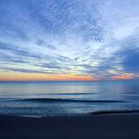 Dawn over the Horizon at Harrington Beach State Park, Wisconsin