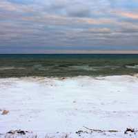 Lake and Horizon at Harrington Beach State Park, Wisconsin