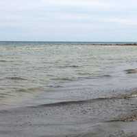 Lake Waves at Harrington Beach State Park, Wisconsin