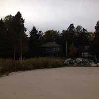 Houses at Harrington Beach State Park, Wisconsin