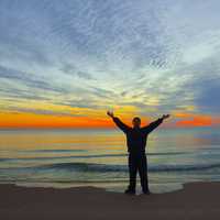 Summoning the Dawn at Harrington Beach State Park, Wisconsin