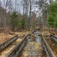 Back of the Dam at Hartman Creek State Park, Wisconsin