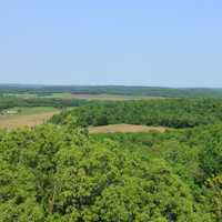 Landscape Overview at Hoffman Hills State Recreation Area, Wisconsin