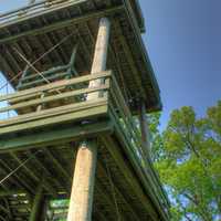 The tower at Hoffman Hills State Recreation Area, Wisconsin