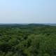 Landscape of the forest and hills at Hoffman Hills State Recreation Area, Wisconsin