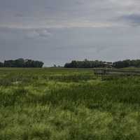 Gazebo and birding place at Horicon Marsh