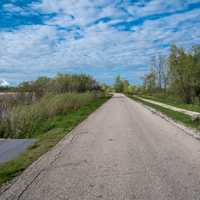 Road under the Clouds