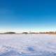 The snowy landscape at Horicon National Wildlife Reserve, Wisconsin