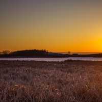 Sunset and Dusk at the wildlife refuge, Wisconsin