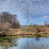 Aross the Canal on the Ice Age Trail, Wisconsin