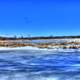 Frozen Pond on the Ice Age Trail, Wisconsin