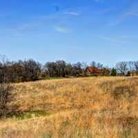 Scenic landscape on the trail on the Ice Age Trail, Wisconsin