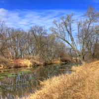 View Along the Canal on the Ice Age Trail, Wisconsin