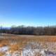 Winter field on the Ice Age Trail, Wisconsin