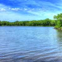 Curving Shoreline at Interstate Park, Wisconsin