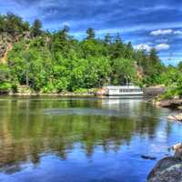 Riverboat on the St. Croix at Interstate Park, Wisconsin