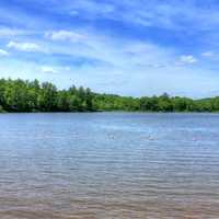 Skies and River at Interstate Park, Wisconsin