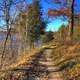 Fall Hiking Trail at Kettle Moraine North, Wisconsin