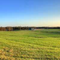 Landscape near the bluff at Kettle Moraine South, Wisconsin