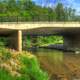 Bridge over the Kinnickinnic at Kinnicat State Park, Wisconsin