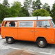 Orange Vintage Van