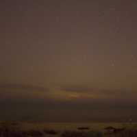 Lake View at night at Kohler-Andrae State Park, Wisconsin