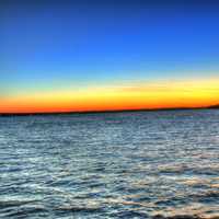 Dusk over the Horizon at Lake Geneva, Wisconsin