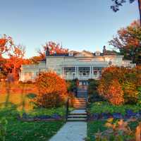 Mansion -- Frontal View at Lake Geneva, Wisconsin