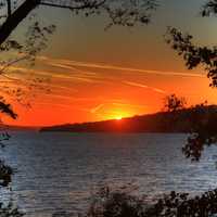 Sunset at Lake Geneva, Wisconsin