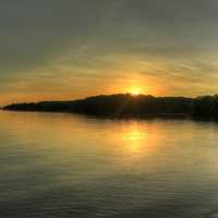 Lake Kegonsa Sunset at Lake Kegonsa State Park, Wisconsin