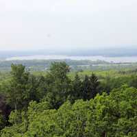 Lake Landscape View at Lapham Peak State Park, Wisconsin