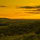 Orange Dusk Landscape at Levis Mound, Wisconsin