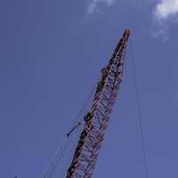 Construction Crane against the sky