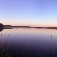 Fishing at Dusk at Lake Mendota Entry