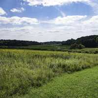 Landscape overlook from the Hill