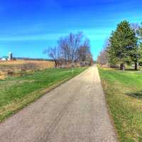 Biking Path in Madison, Wisconsin