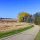 Curvy Biking Path in Madison, Wisconsin