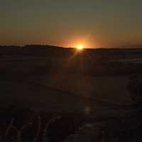 Sunset over the Horizon at Pheasant Branch Conservatory