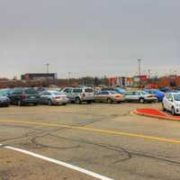 Another shot of the parking lot in Madison, Wisconsin