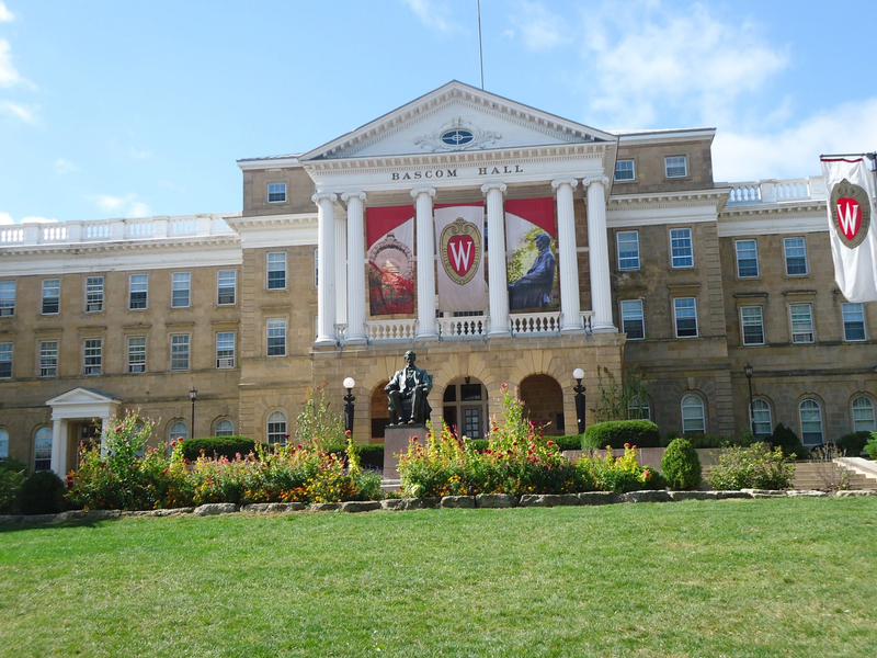 Bascom Hall in Madison, Wisconsin image - Free stock photo - Public ...