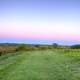 Colored Dusk Skies above the Hiking Trail in Madison, Wisconsin